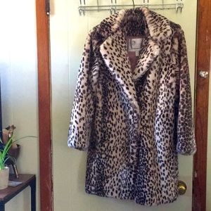 Tiny for Anthropologie Clemence faux fur coat